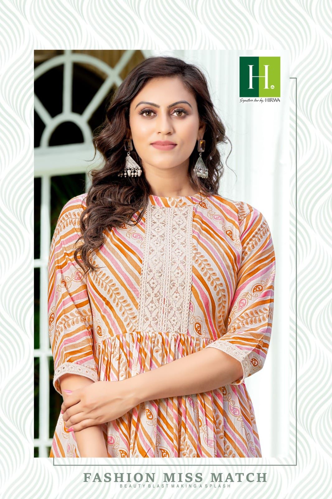 Kvisha By Hirwa 101-107 Cotton Kurtis Catalog